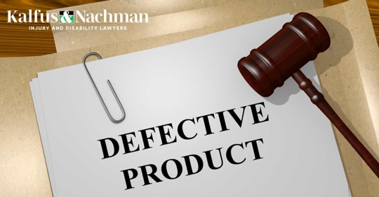 Defective Product Document